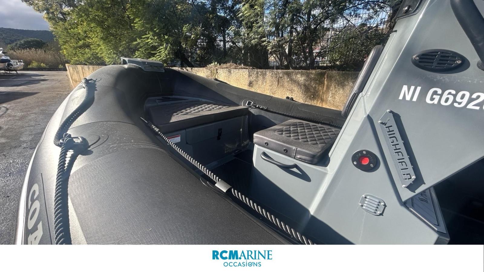 highfield Pack coaster 54 + honda 100cv