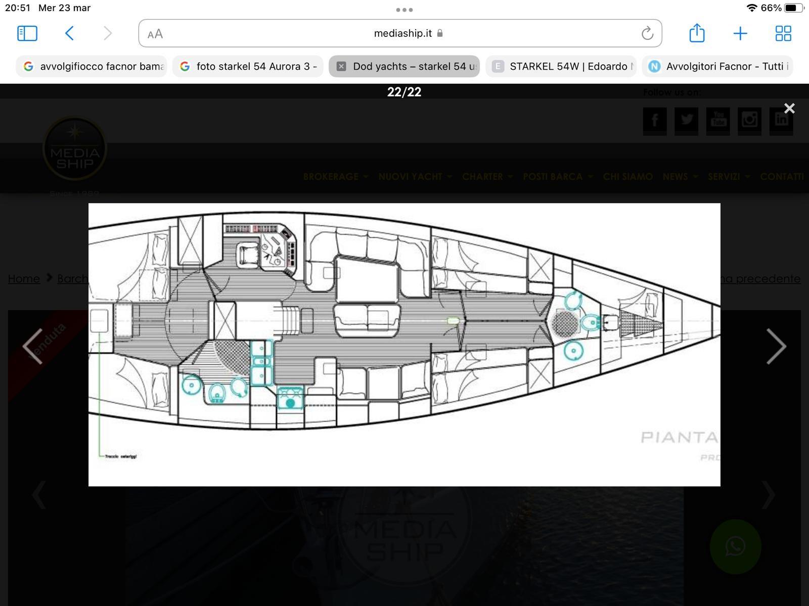 dod yacht Starkel 54