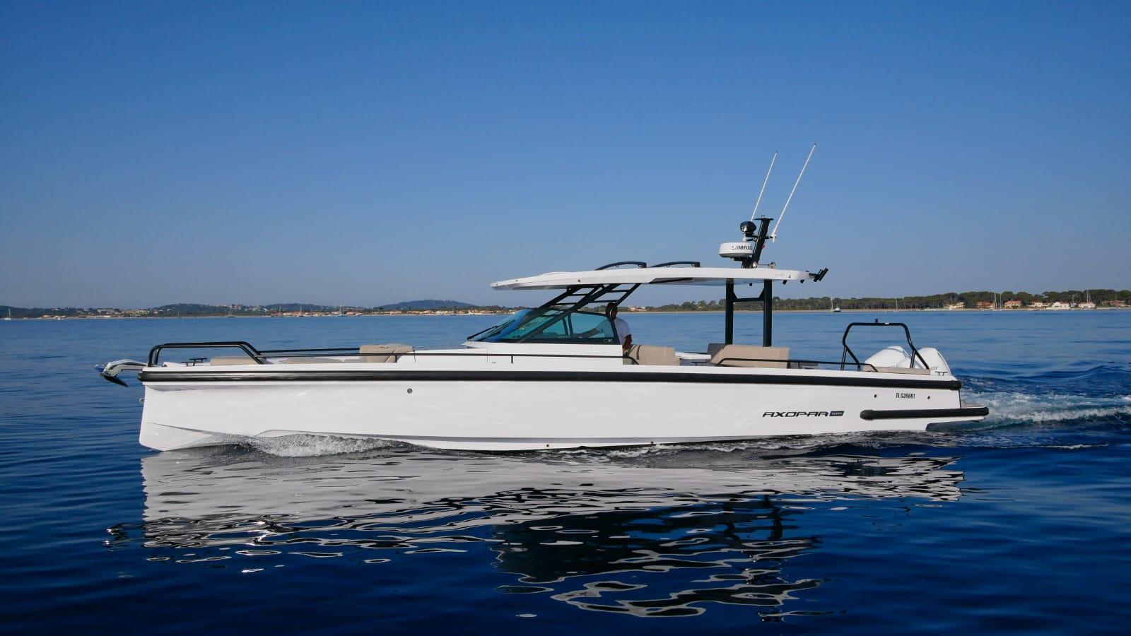 axopar 37 sun top brabus line