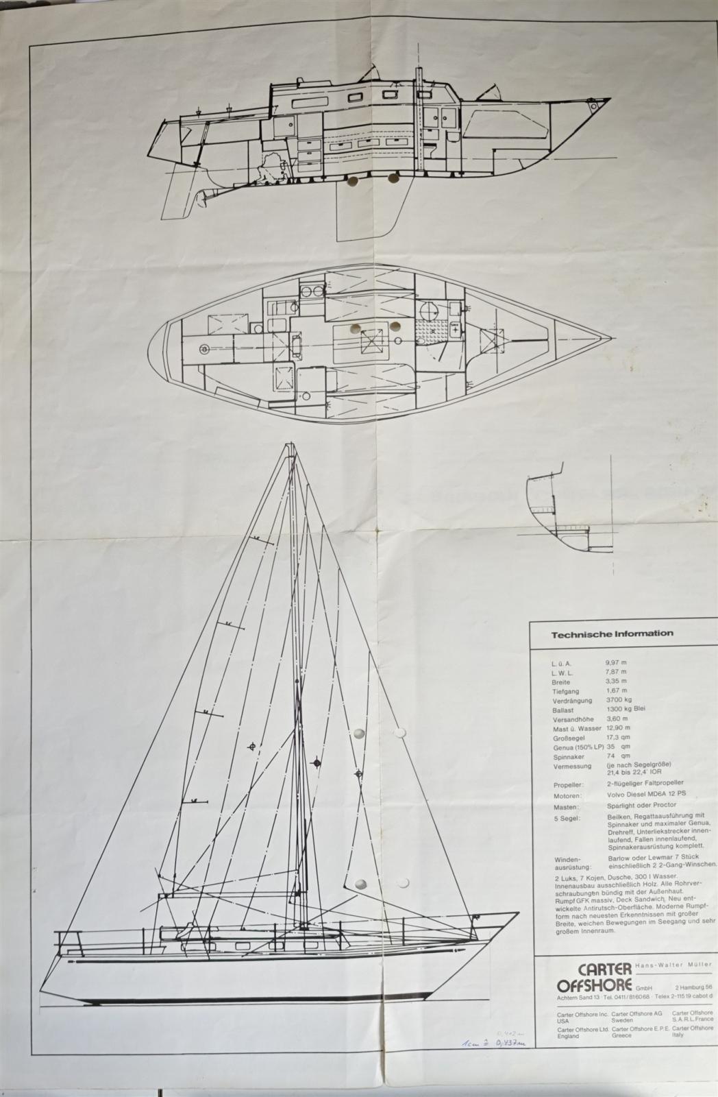 olympia yachts Carter 33
