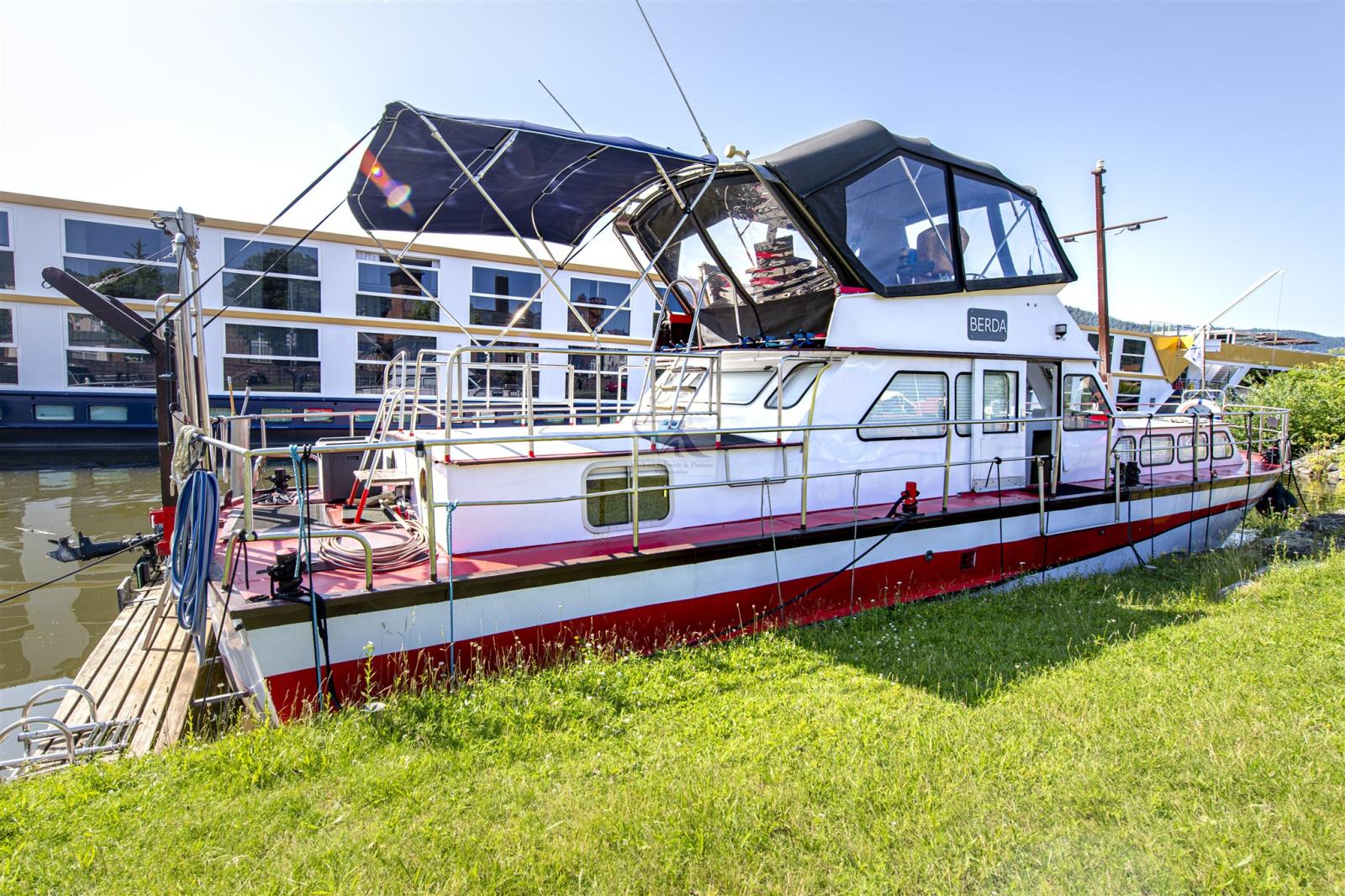 werft haßmersheim 15m stahlmotoryacht
