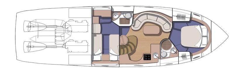 cranchi Mediterranee 47 hard top