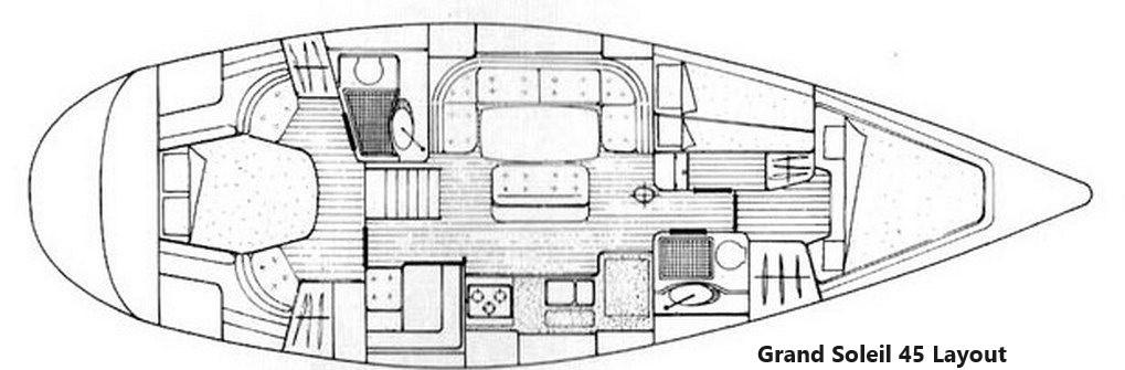 cantiere del pardo Grand soleil 45