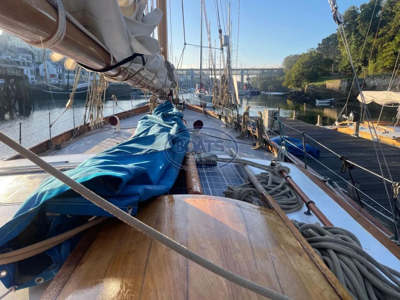 classic Gill and sons 48′ classic ketch