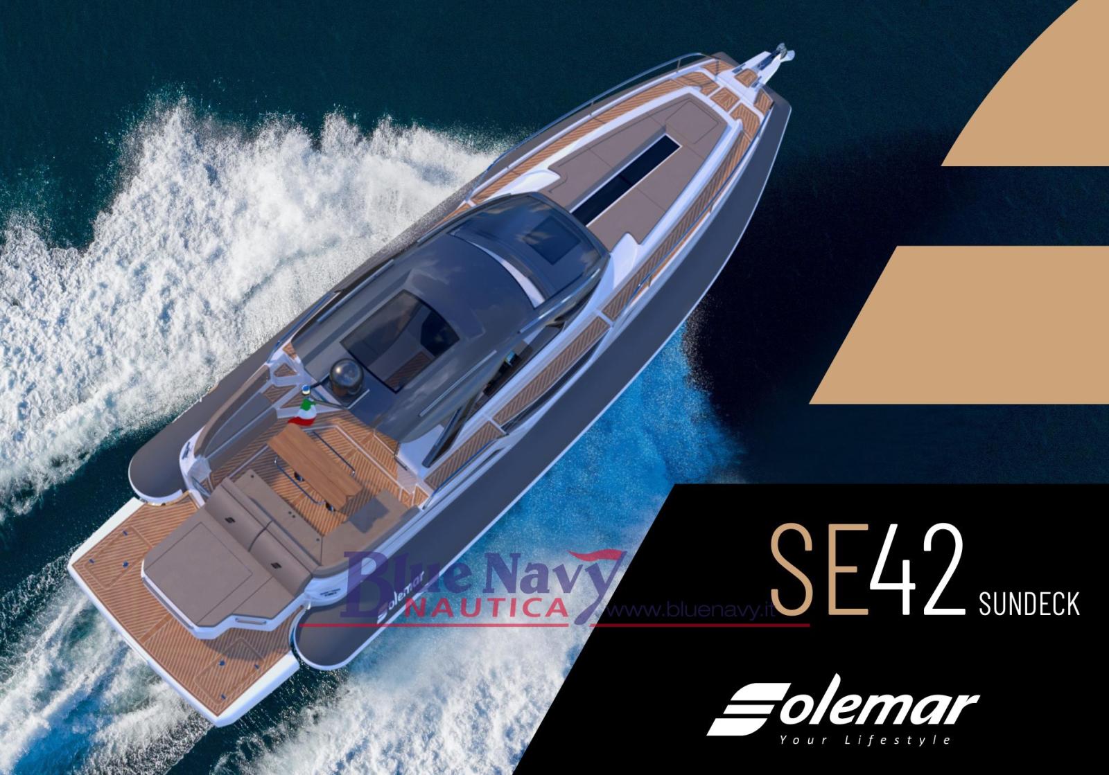 solemar Se42 sundeck 12,90mt f.T. 4+1 posti letto