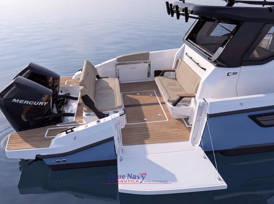 navan C38 - nuovo cabin cruiser, 4 postiletto; fino a 850hp