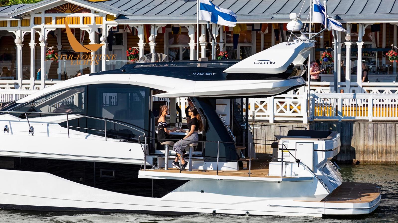 galeon 470 skydeck