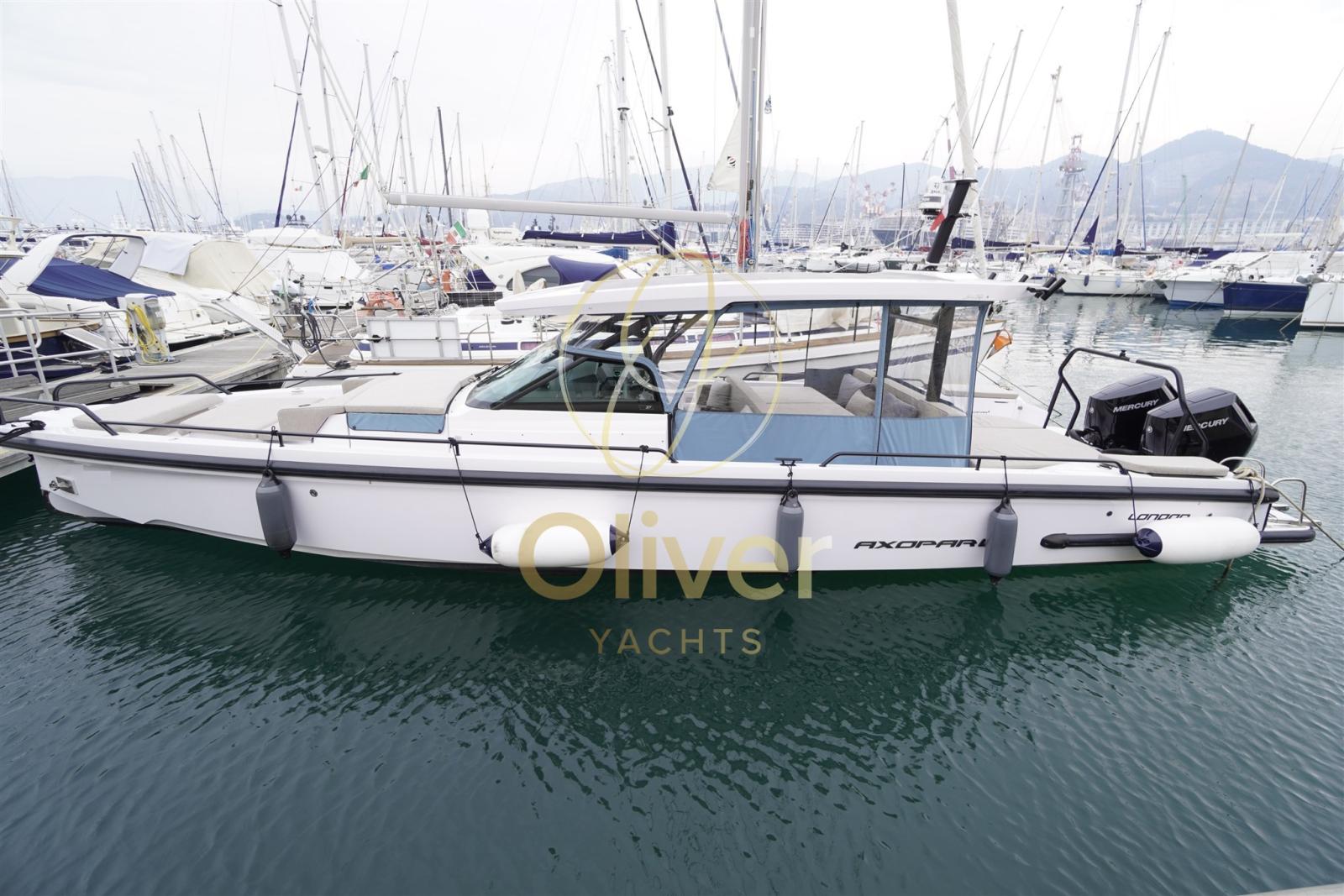 axopar 37 sun top - brabus line