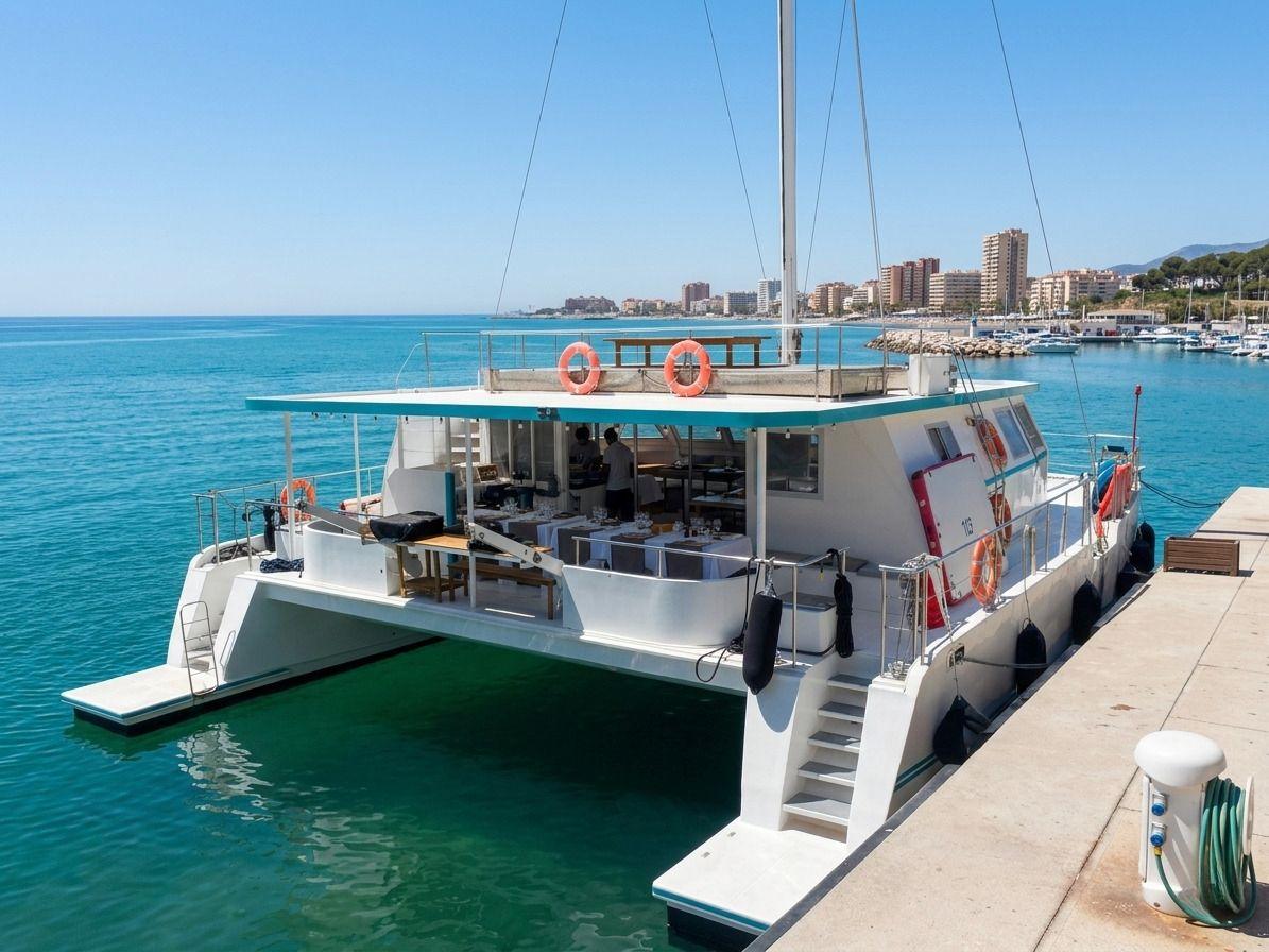 custom built boat Maxi day charter catamaran 65