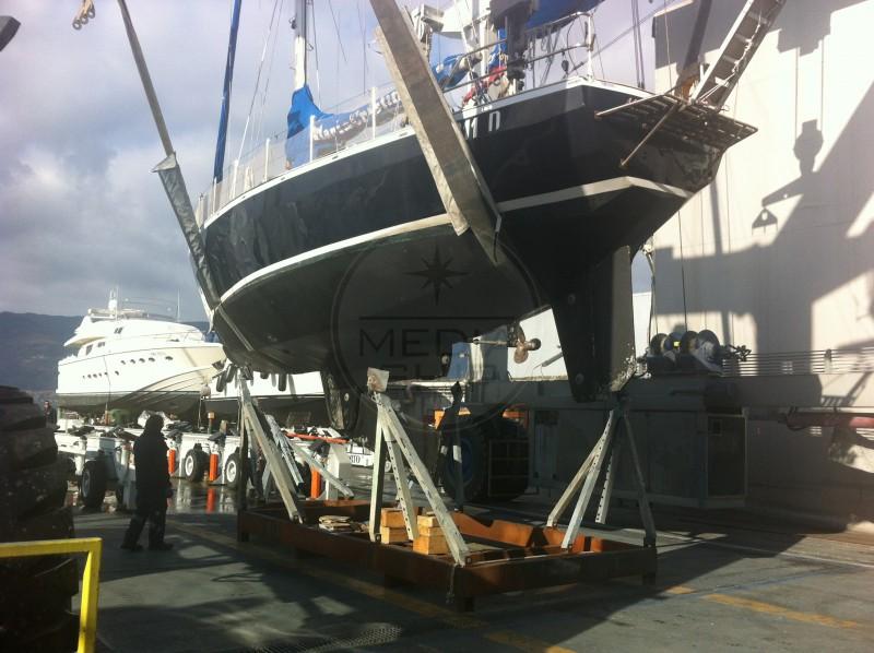 co.ri. Ketch acciaio 11 mt.