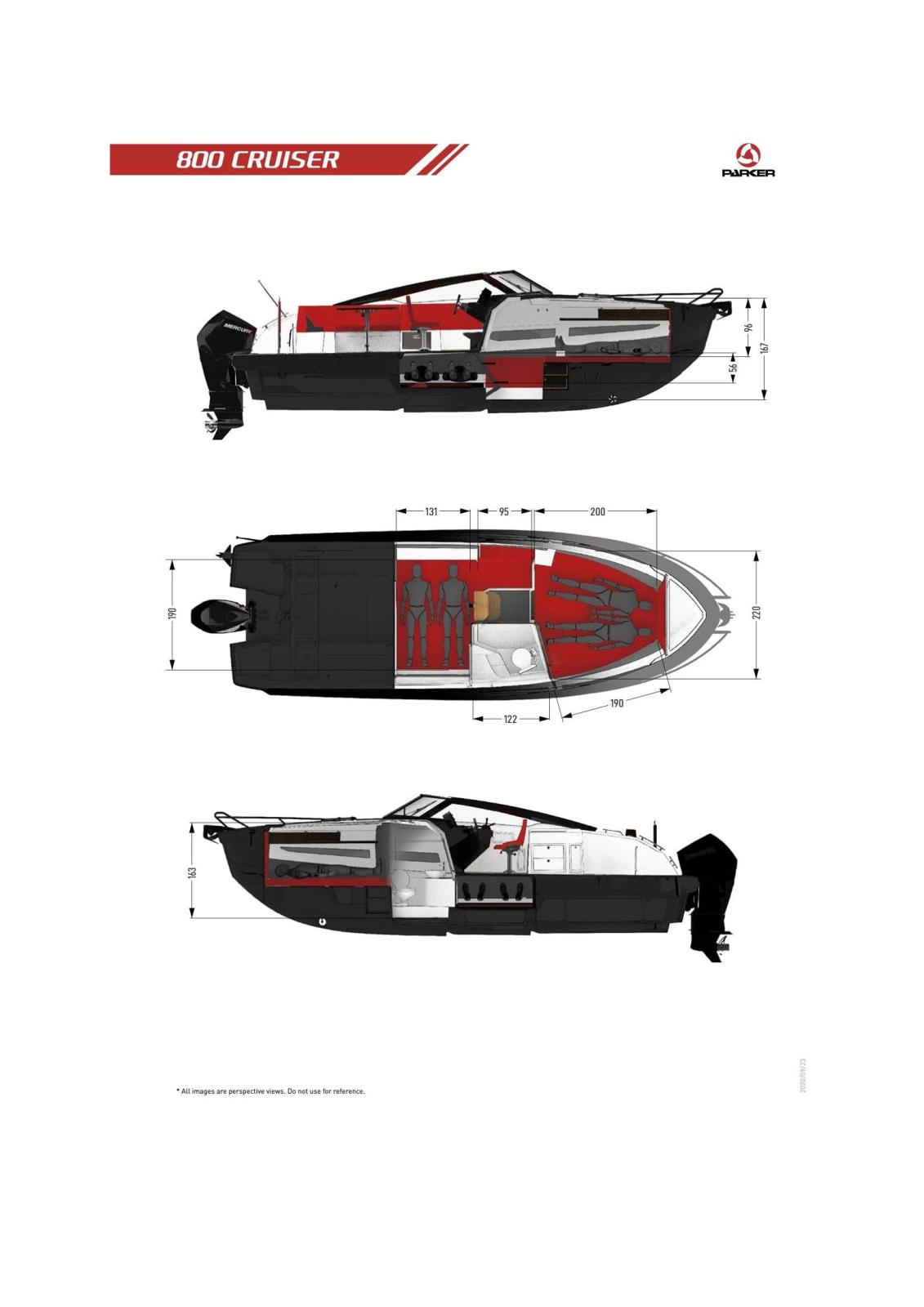 parker 800 cruiser