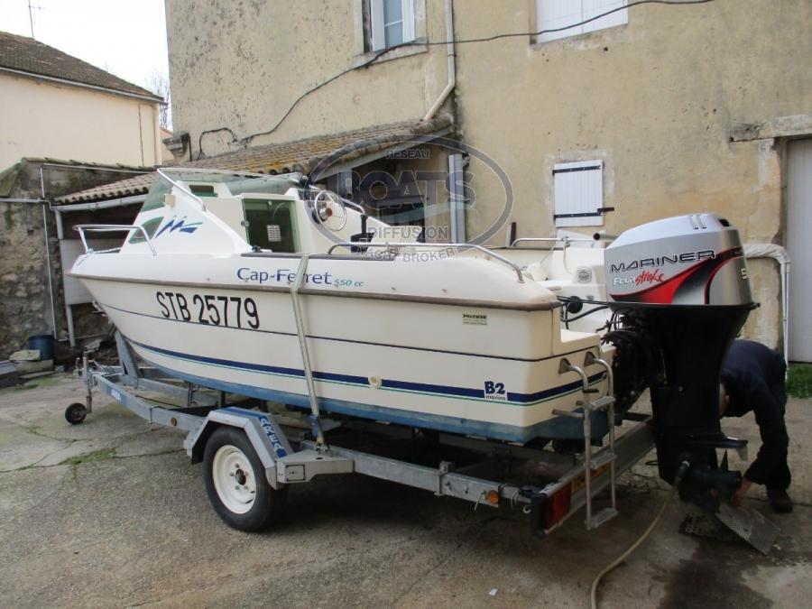 b2 marine Cap ferret 550 cc + remorque