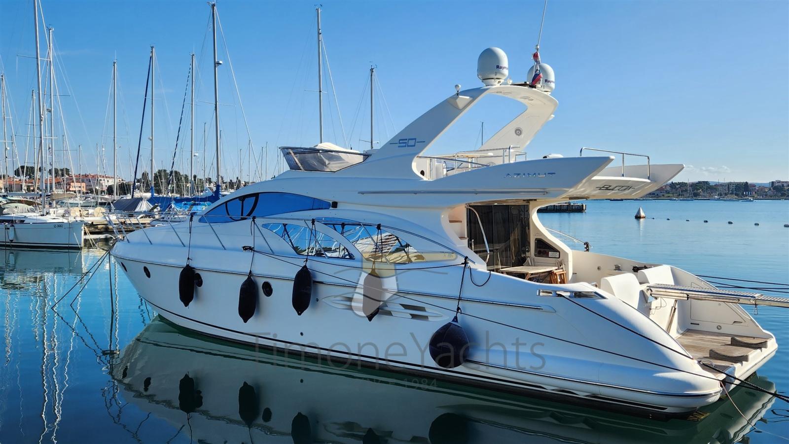 azimut 50 flybridge