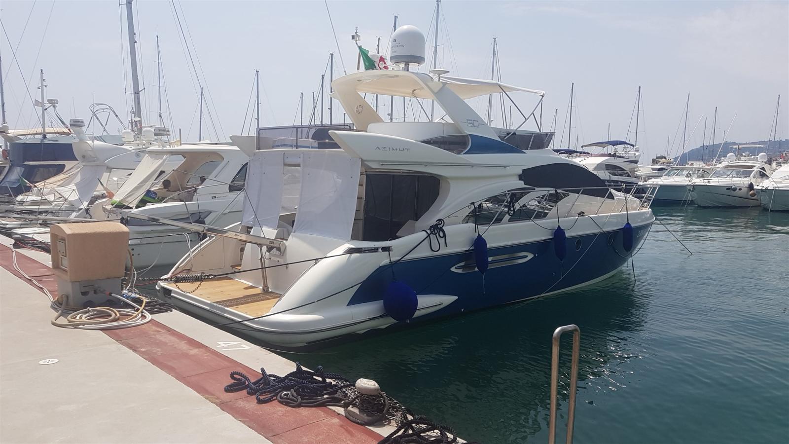 azimut 50 flybridge