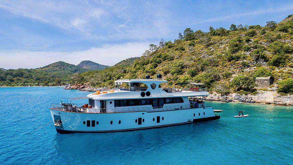 fethiye shipyard Mysy trawler 26m