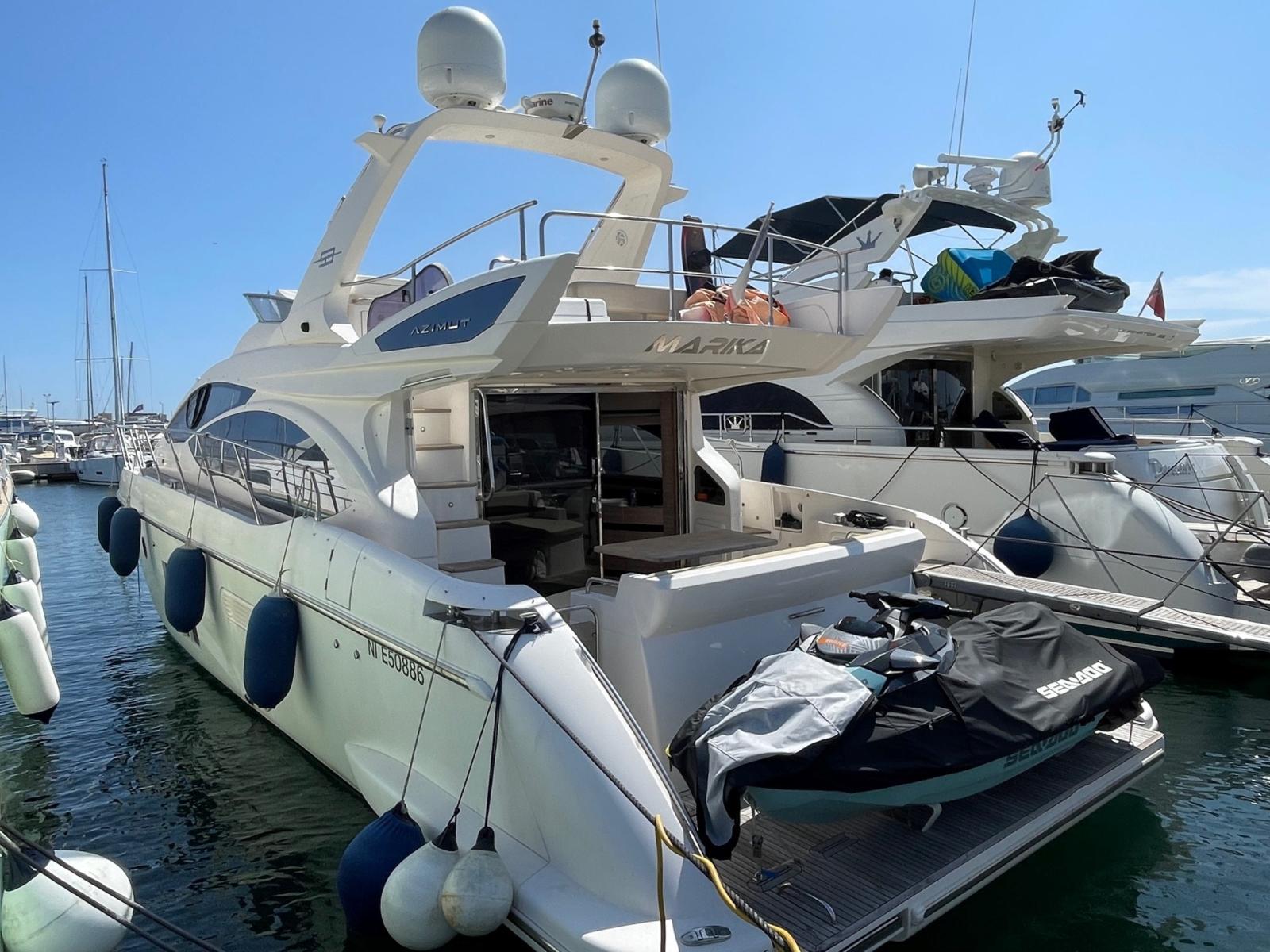 azimut 53 flybridge my 2011