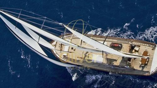 Mastori yachts 111 steel hull motorsailor