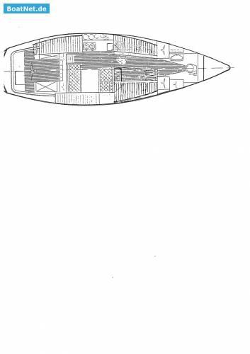 baltika 10,40 m decksalon segelyacht