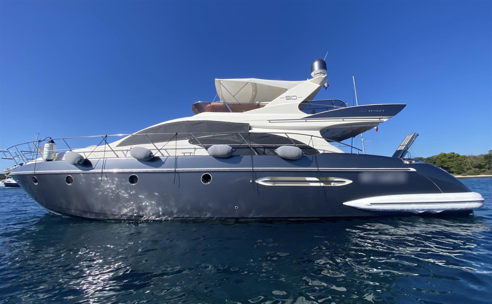 azimut 50 flybridge