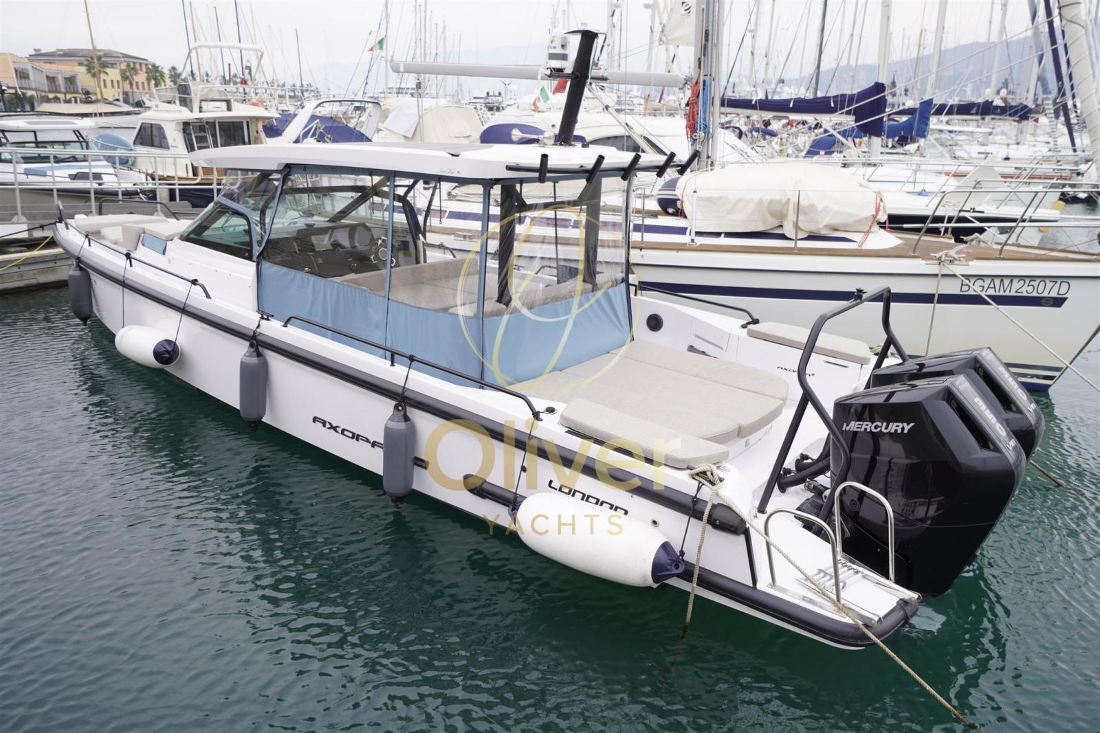 axopar 37 sun top - brabus line