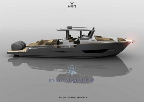 Lion yachts f46 open sport