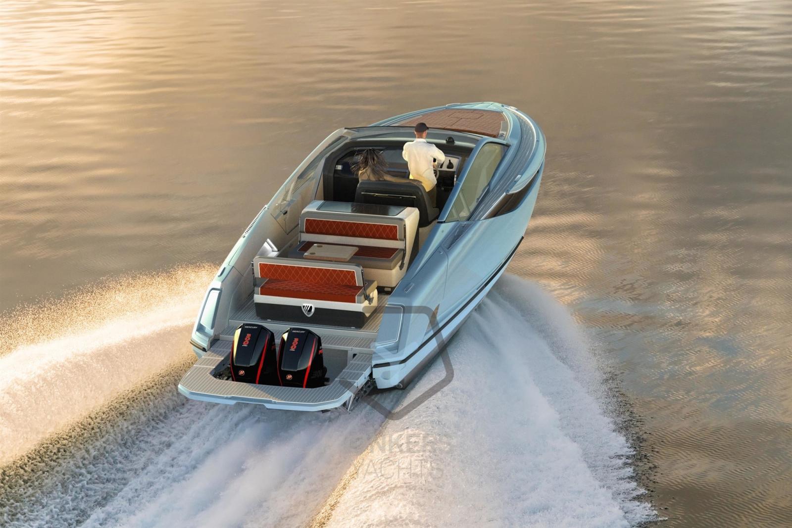 fairline F-line 33 outboard