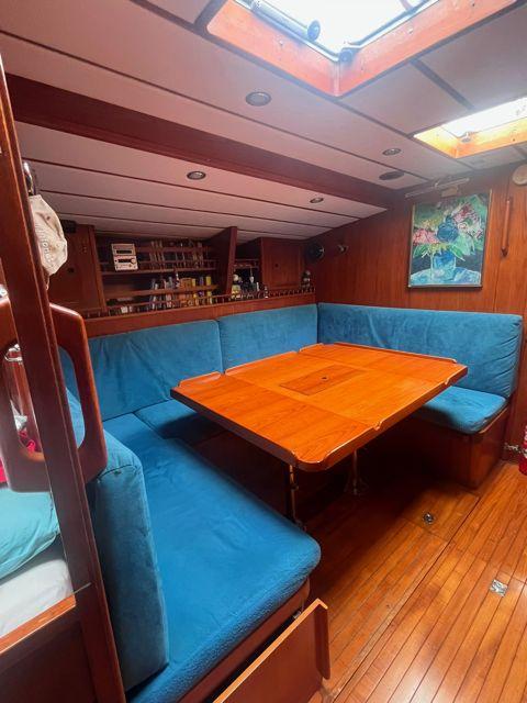 custom built boat Damien ii joubert-nivelt 16m steel sailing yacht