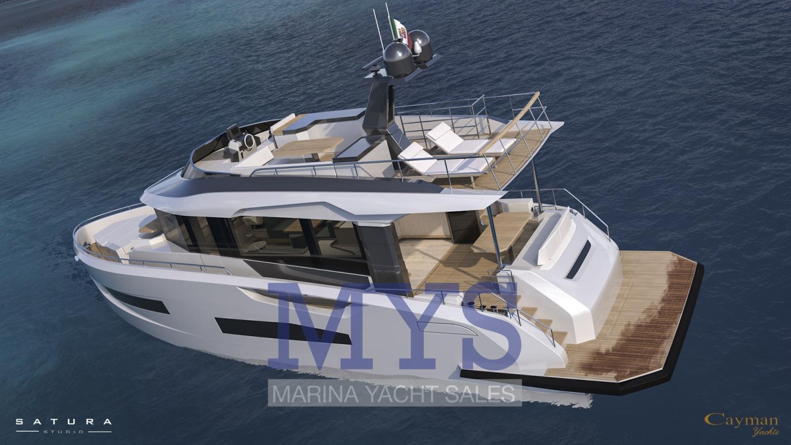 cayman yachts Navetta n580 new