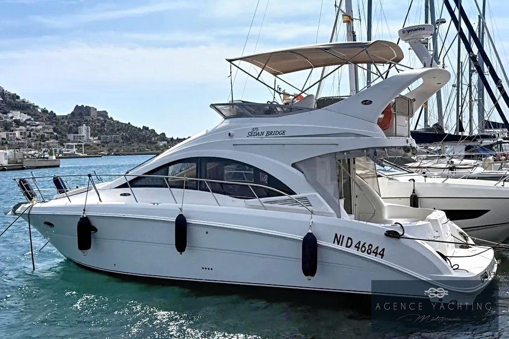 sea ray 375 sedan bridge