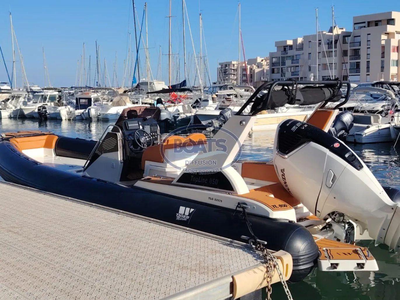 tiger marine Tiger marine 850 top line