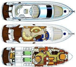 aicon Aicon 56' fly bridge