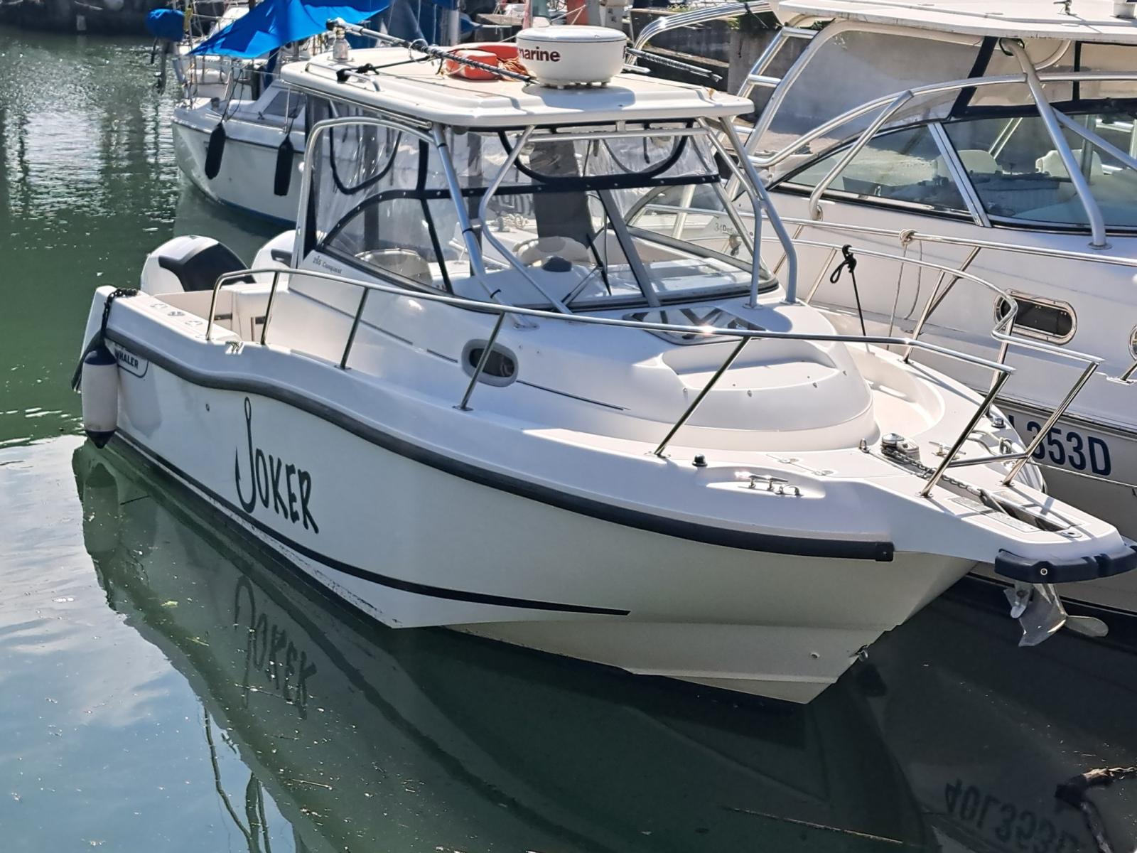 boston whaler 255 conquest