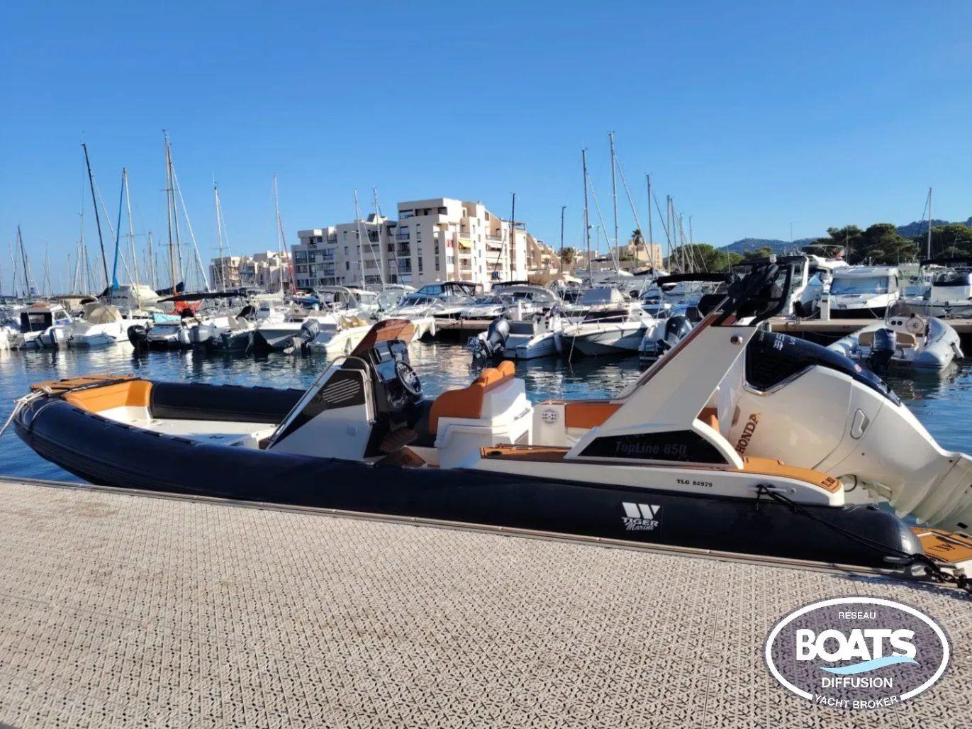 tiger marine Tiger marine 850 top line