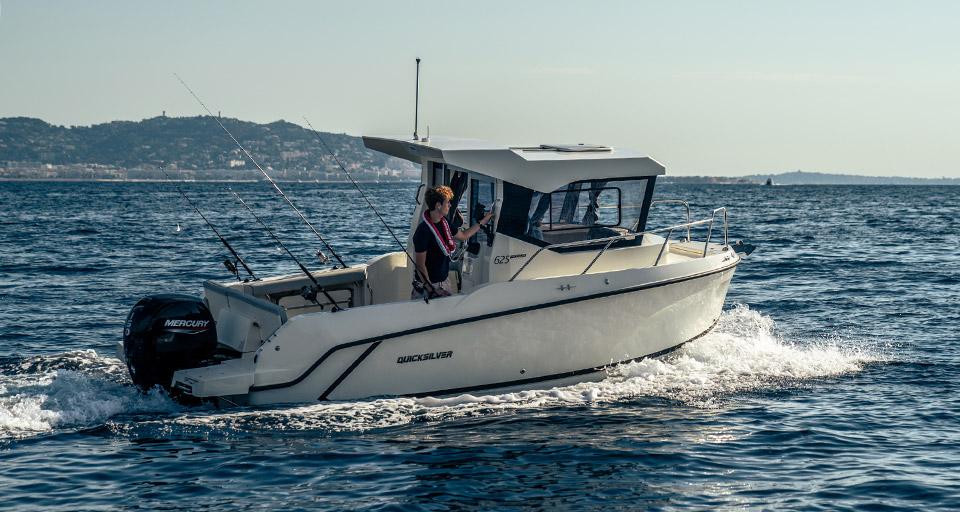 quicksilver 625 pilothouse neuf destockage avec 115 cv
