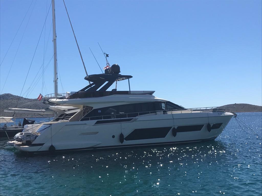 ferretti yachts 670