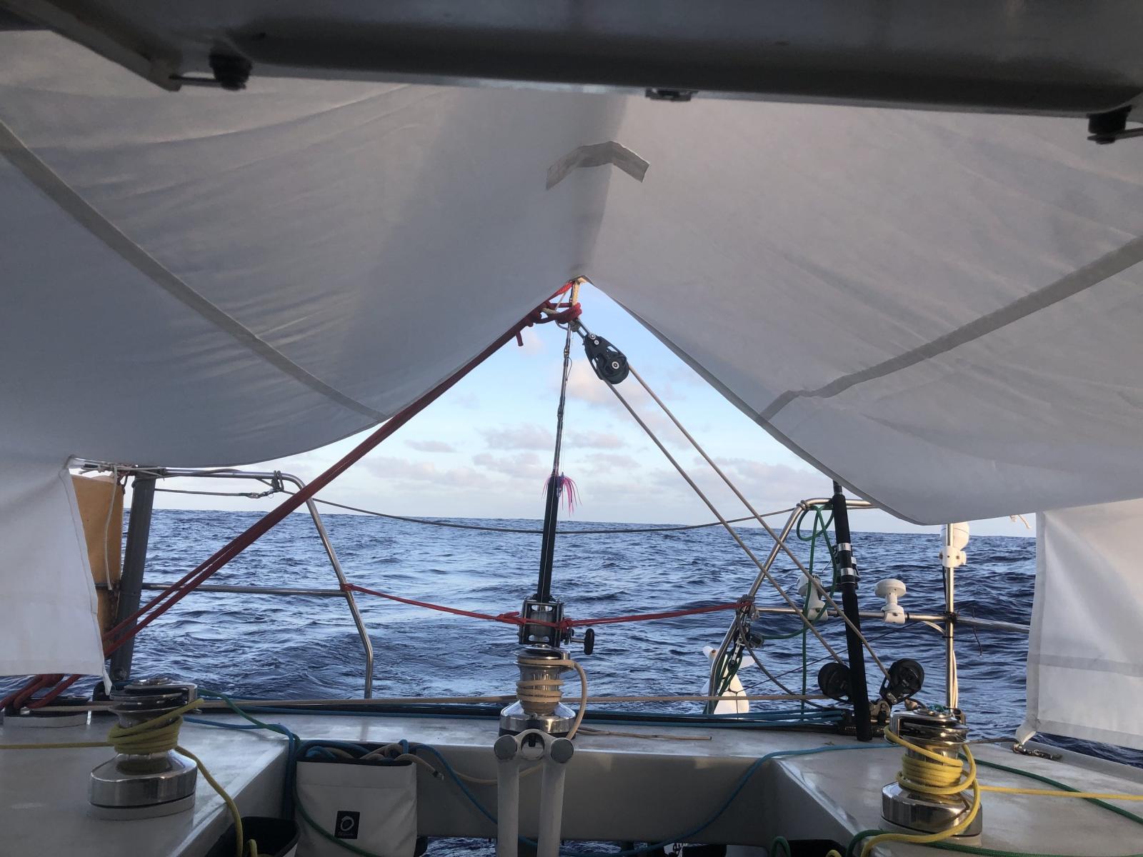 one off ONE OFF 35\', course au large, solo